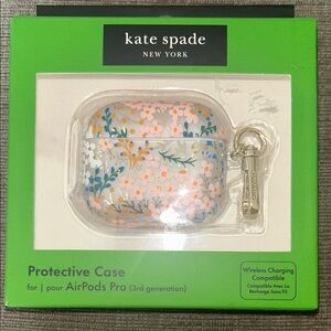 kate spade Floral AirPods Pro Case - Pink and Blue